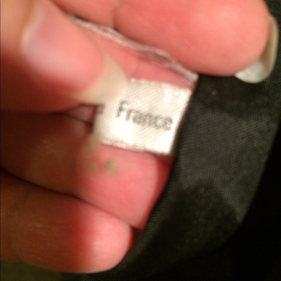 Ann Maria Barrett of Paris Black Leather Jacket Size 14 - Picture 7 of 8